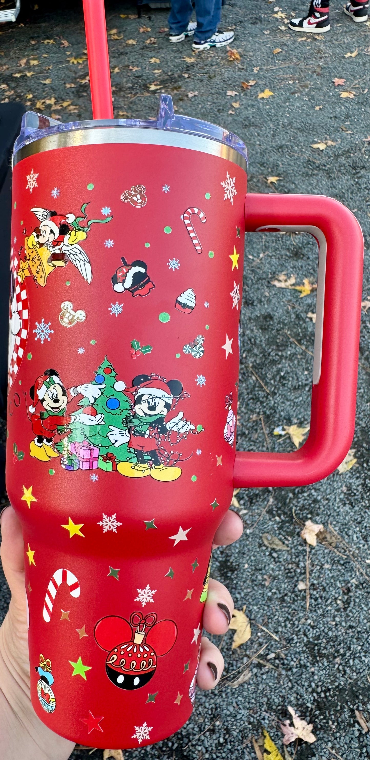 Merry Christmas Mouse - 40oz SS Cup