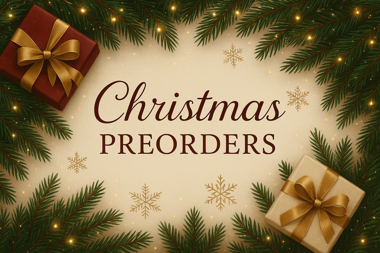 Christmas Preorders