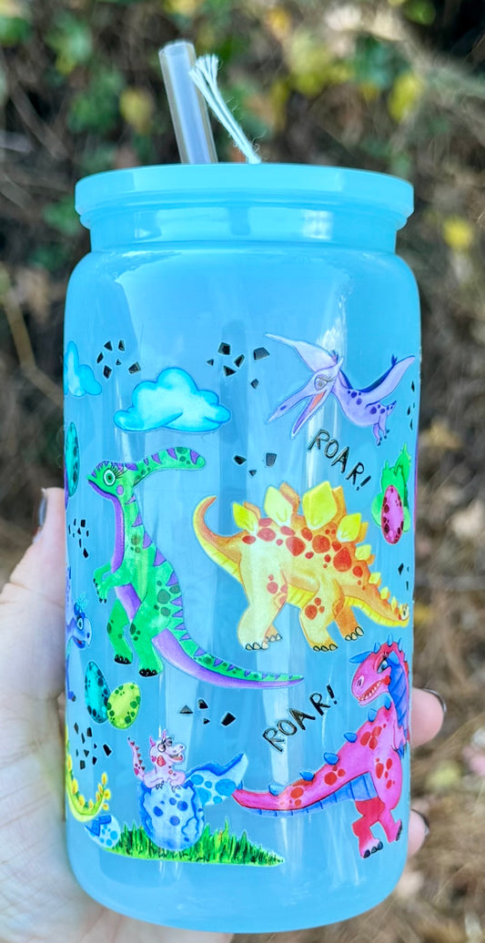 Dinos - 16oz Plastic Cup