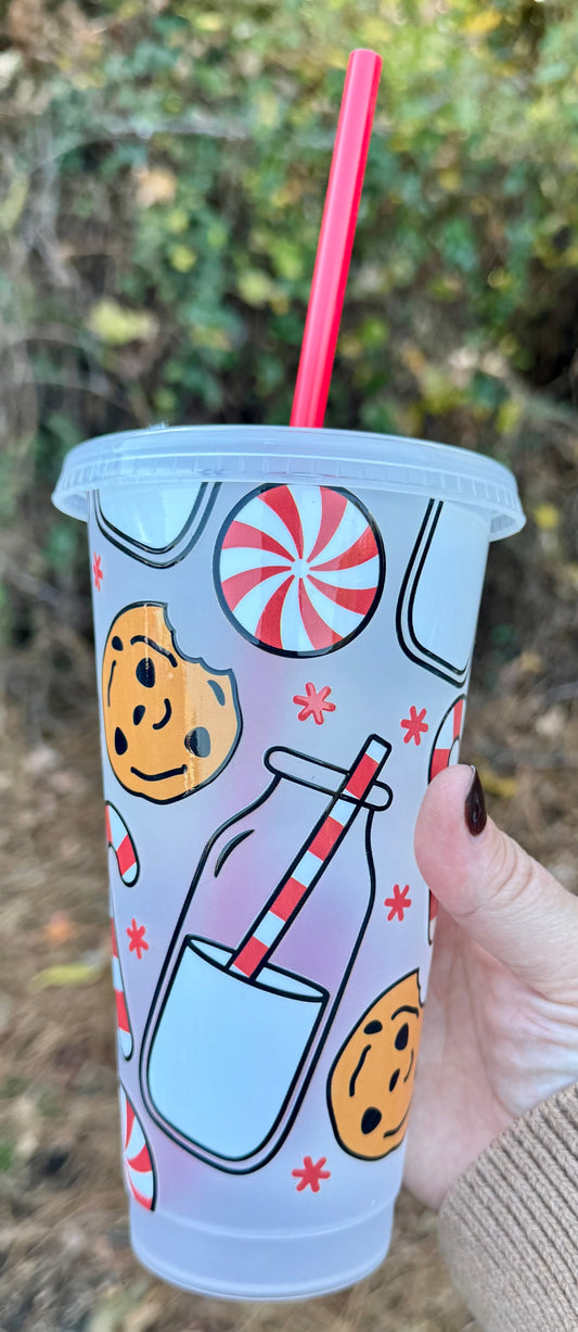 Milk and Cookies 24oz Cold Cup