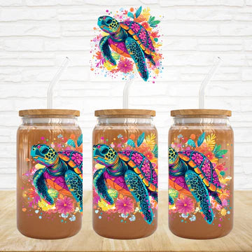 Bright Turtle - UVDTF Decal