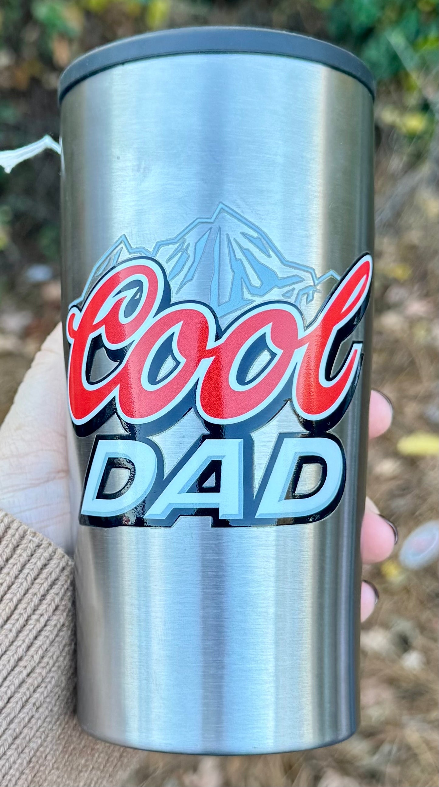Cool Dad Stainless Steel Koozie