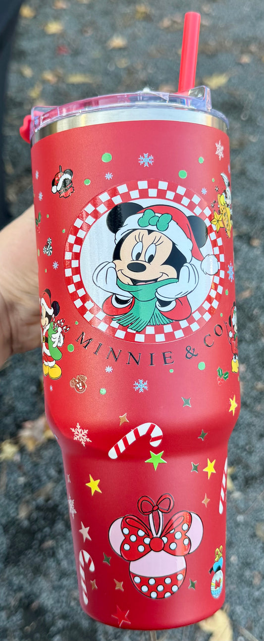 Merry Christmas Mouse - 40oz SS Cup