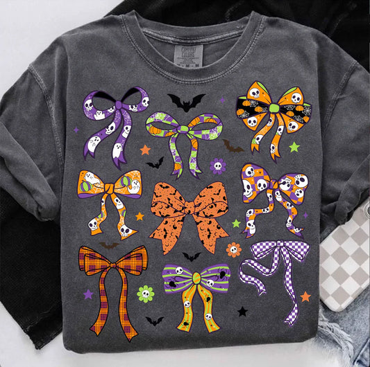 CREWNECK - Coquette Halloween Bows - ADULT