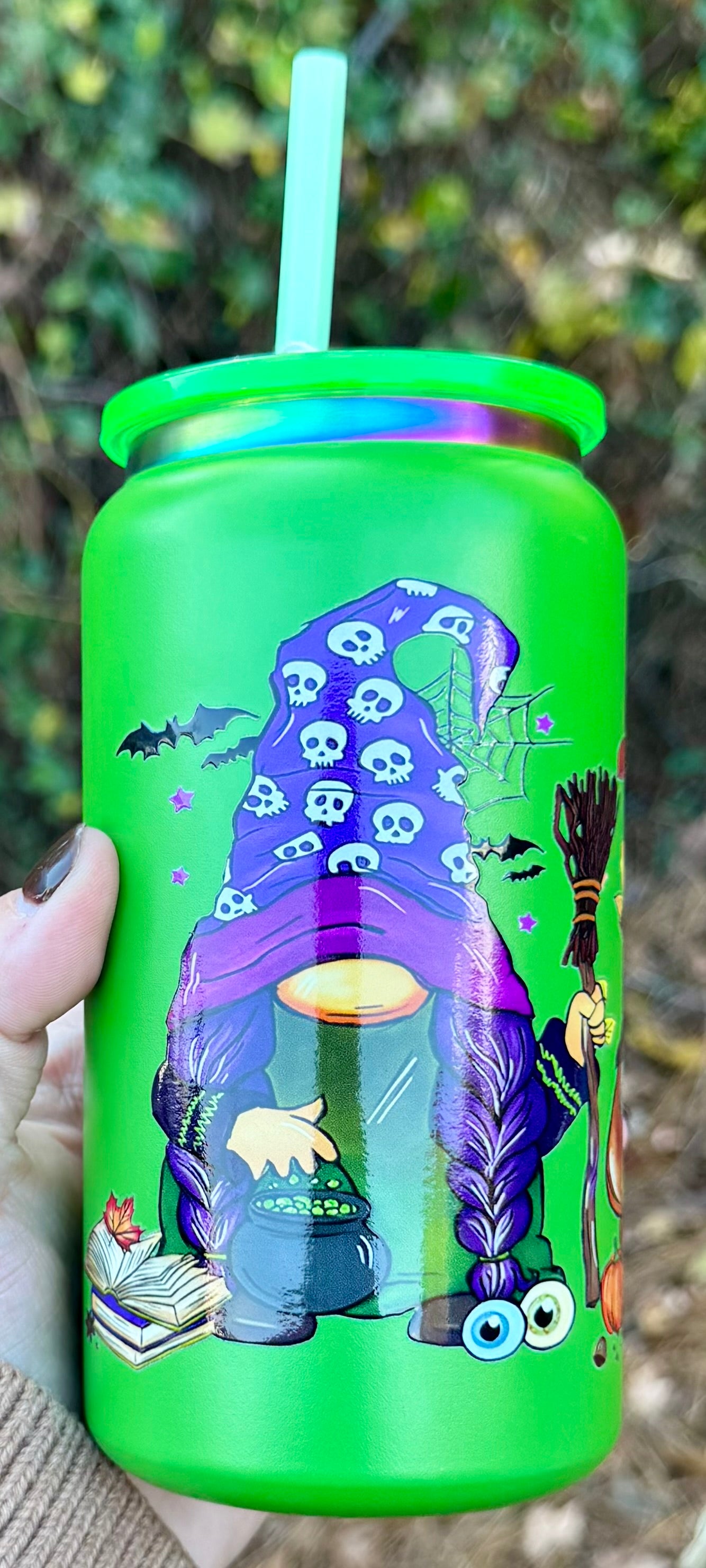 Happy Hallothanksmas Gnomes - 16oz SS