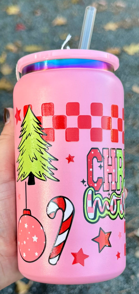 Christmas Mode On - 16oz SS Cup