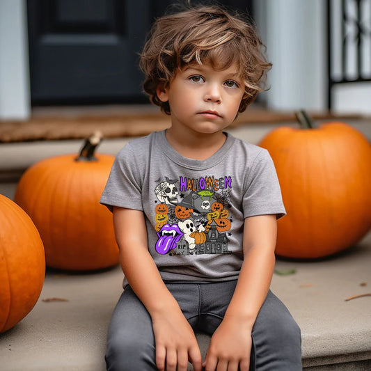 CREWNECK - Halloween Collage - ADULT
