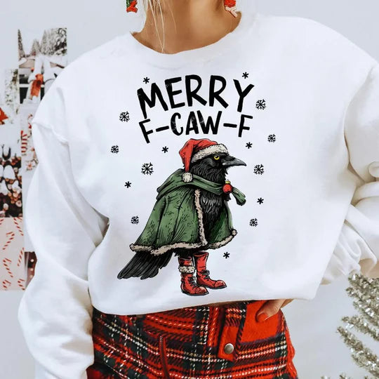 Merry F-Caw-F - Black Print