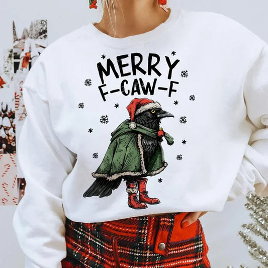 Merry F-Caw-F - Black Print