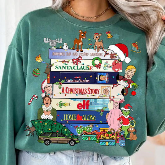 Christmas Movie Stack