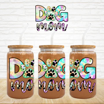 Pastel Dog Mama - UVDTF Decal