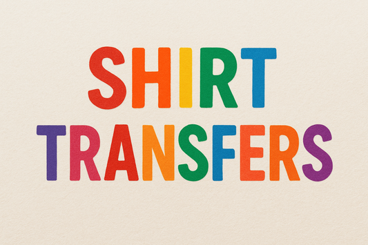 Shirt Transfers - Mix of Screen Prints & DTF
